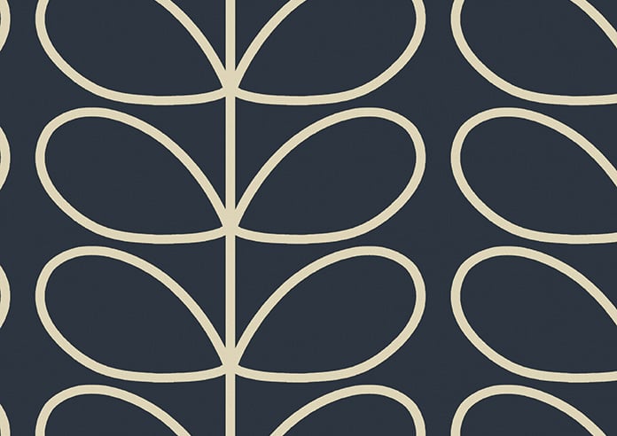 Orla Kiely Jumbo Linear Stem, Whale - Twist&Fit Roller Blind - Image 6